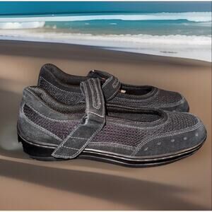 ORTHO FEET WOMENS MARY JANES SHOES BLACK SIZE 8.5 LIKE NEW COND